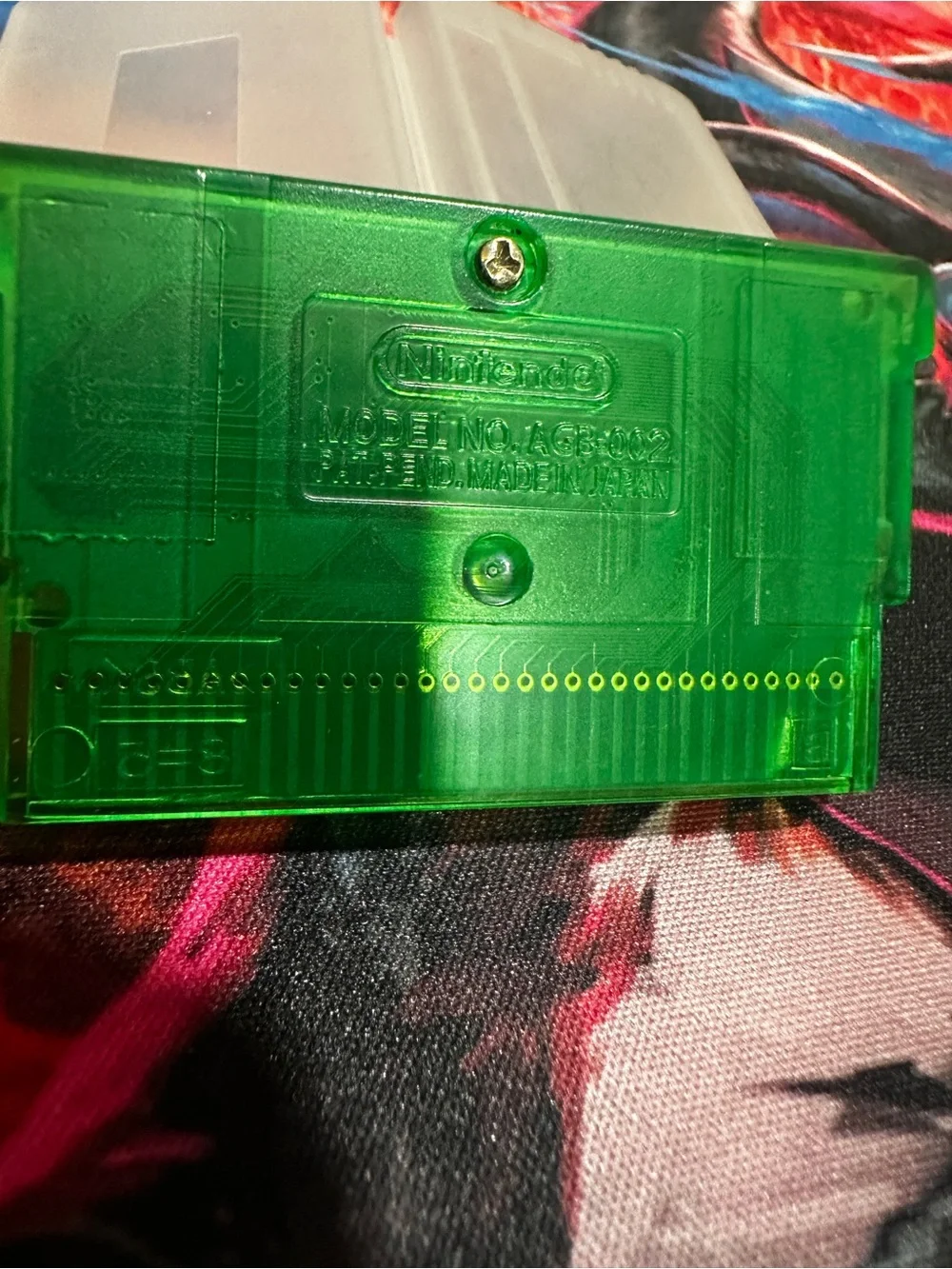 Nintendo Pokémon Emerald Version GBA Cartridge - Translucent Green